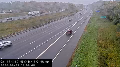 I-87 at Exit 4 (NY 155
