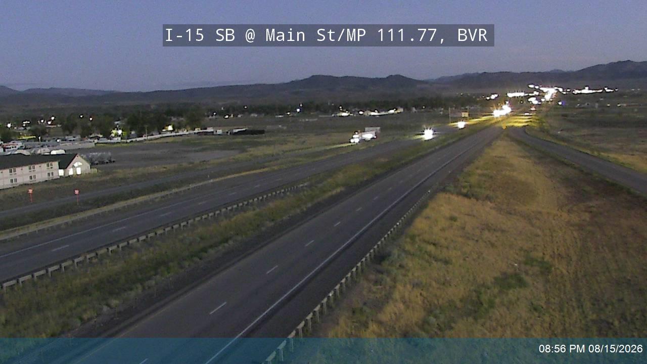 I-15 SB @ Main St / SR-160 / MP 111.77, BVR