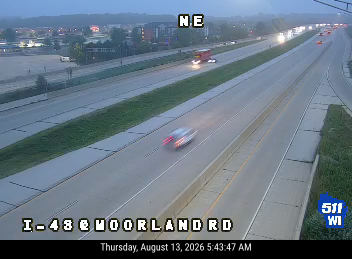 I-43  - I-43 at Moorland Rd