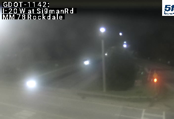 GDOT-1142: I-20 W at SigmanRd MM 78 (Rockdale)