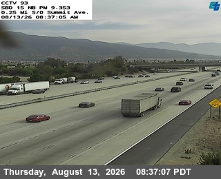 I-15 : (93) .25mi South Of Summit
