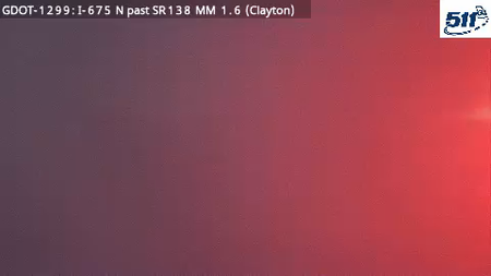 GDOT-1299: I-675 N past SR138 MM 1.6 (Clayton)