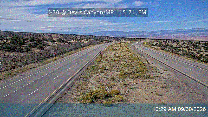 I-70 @ Devils Canyon / MP 115.71, EM