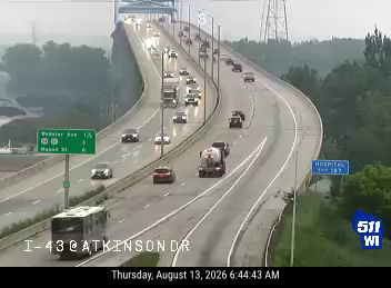 I-43  - I-43 at Atkinson Dr