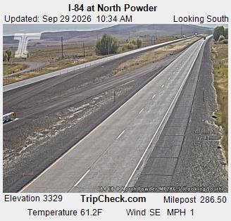 I-84 at North Powder