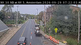NY 30 NB at NY 5