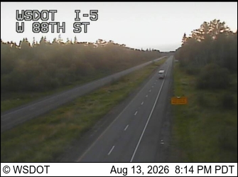 I-5 at MP 272.8: W 88th St