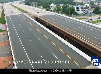 US18/Verona Rd  - US 18/Verona Rd at County PD