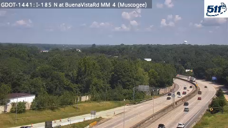 GDOT-1441: I-185 N at BuenaVistaRd MM 4 (Muscogee)