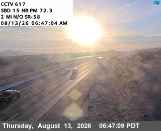 I-15 : (617) N/O L St