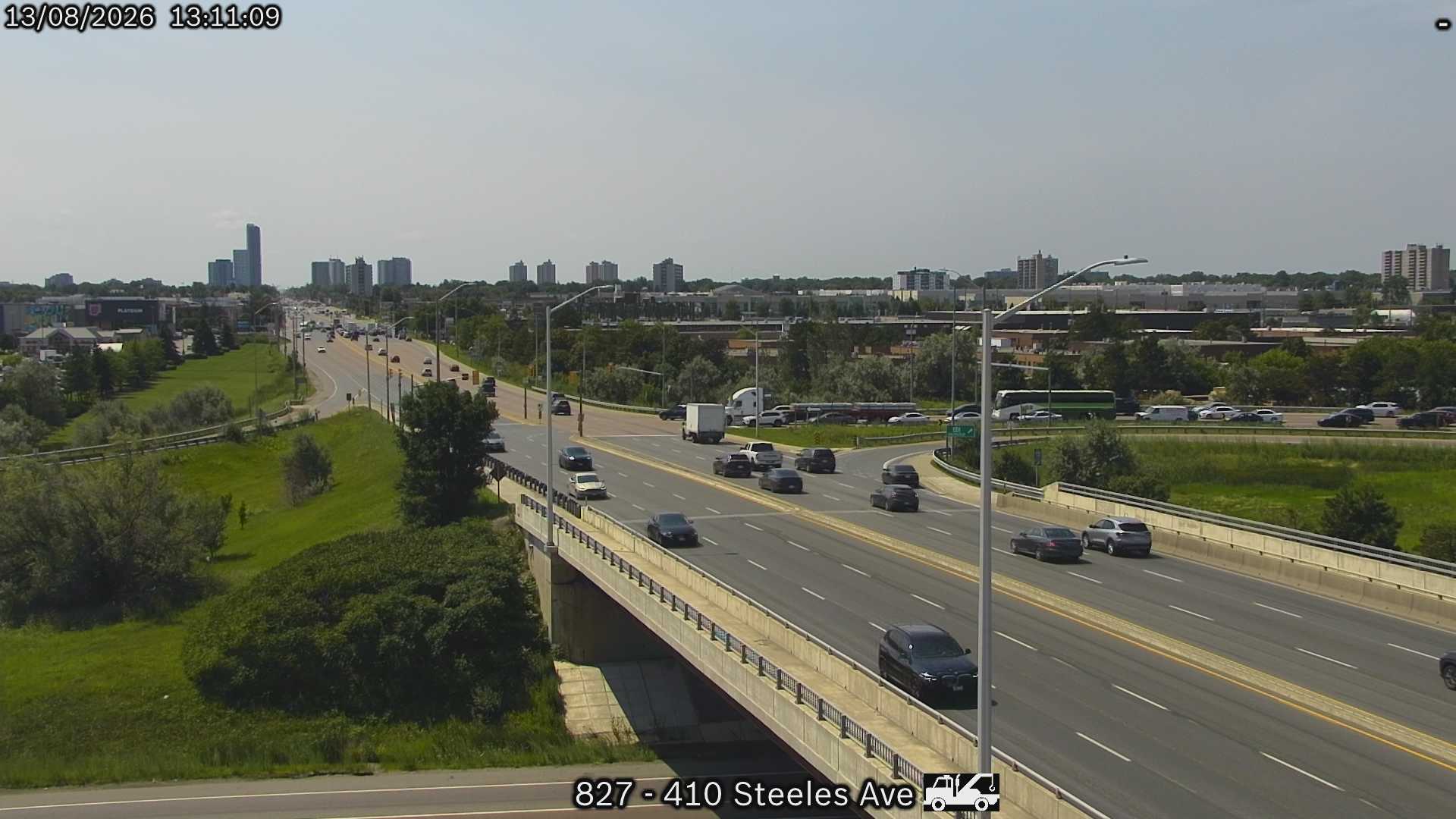 Highway 410 near Steeles Avenue
