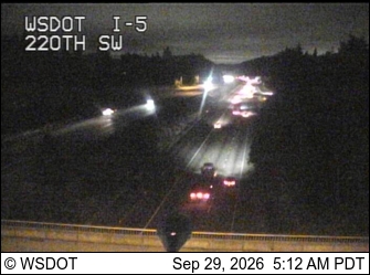 I-5 at MP 179.2: 220th St SW