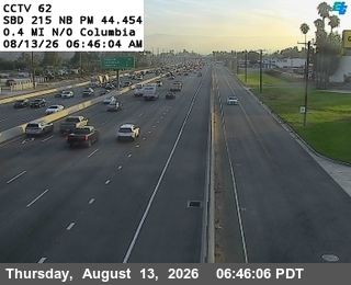 I-215 : (62) 0.4 Miles N of Columbia