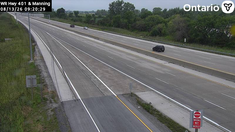 Looking West