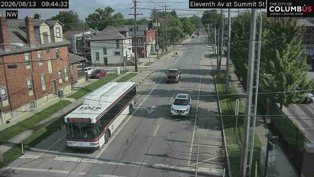 (City of Columbus) Eleventh Ave at Summit St
