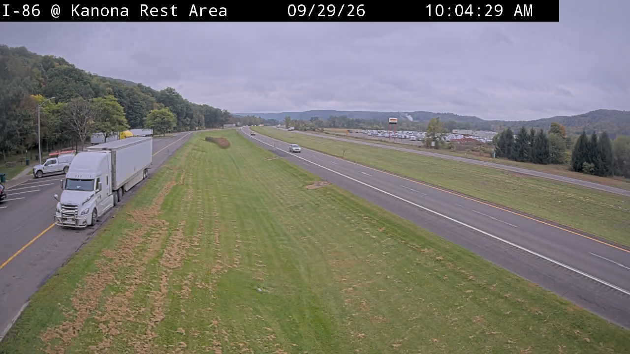 I-86 at Kanona Rest Area (Highway)