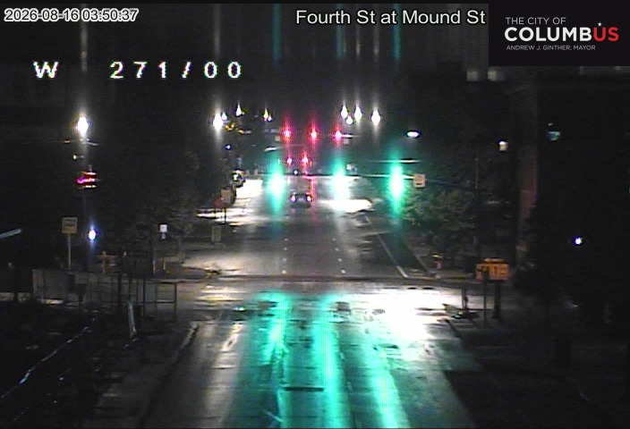 (City of Columbus) Fourth St at Mound St