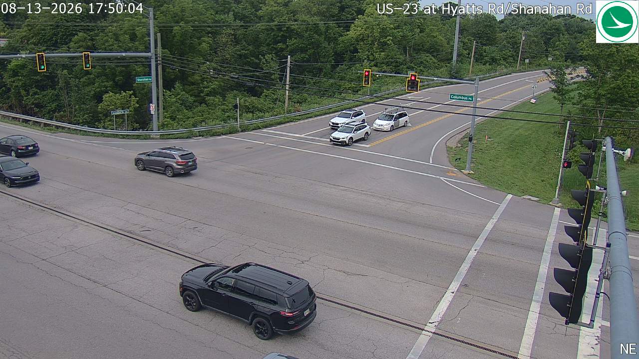 US-23 at Hyatts Rd/Shanahan Rd