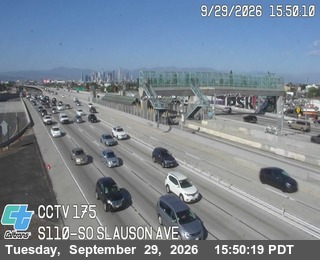 I-110 - I-110 : (175) SO SLAUSON AVE - South