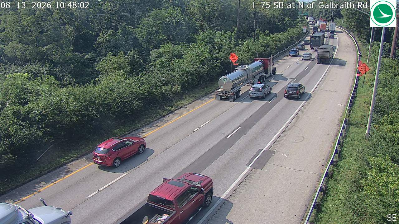 I-75 SB at N of Galbraith Rd