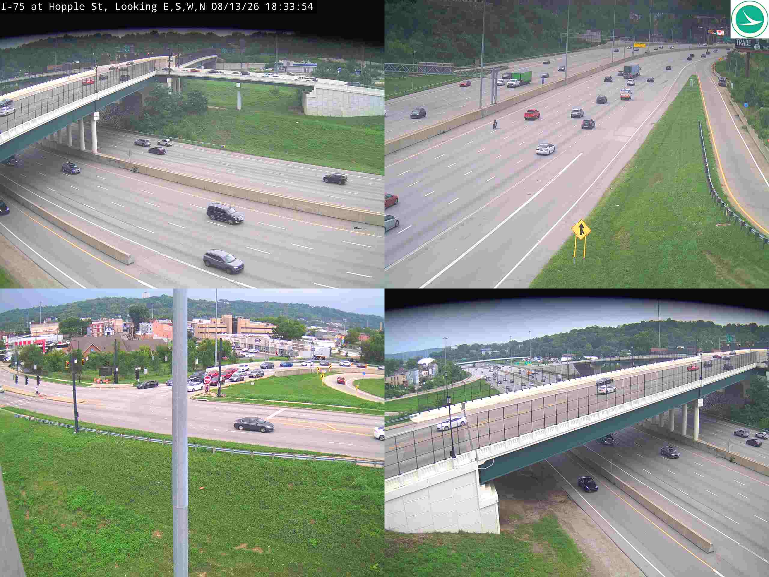 I-75 at Hopple St