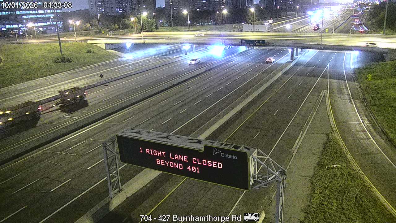 Highway 427 at Burnhamthorpe Road