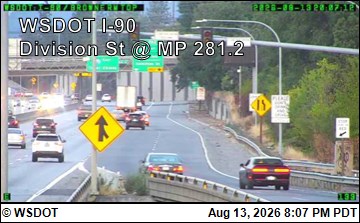 I-90 at MP 281.2: Division #2