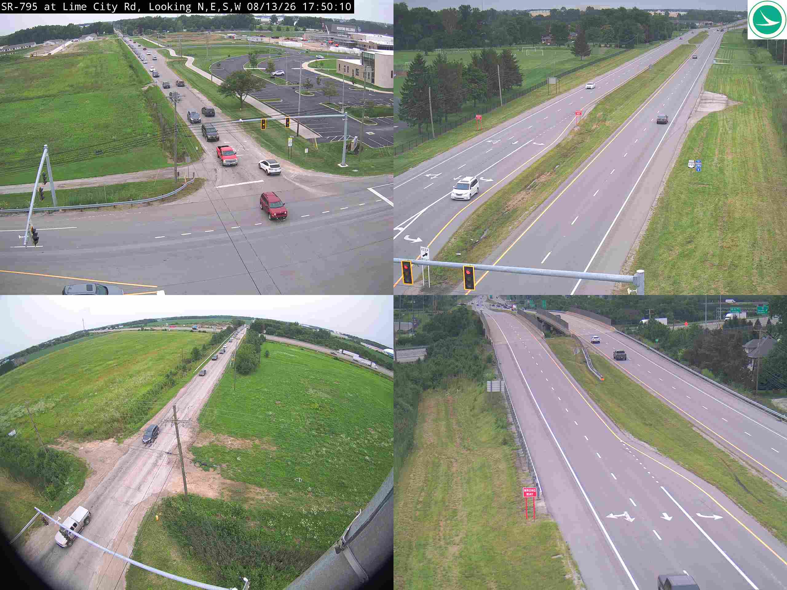 SR-795 at Ohio Turnpike, Lime City Rd