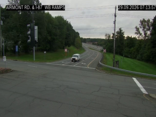 I287 WB at Exit 14 at Airmont Rd MM 27.6
