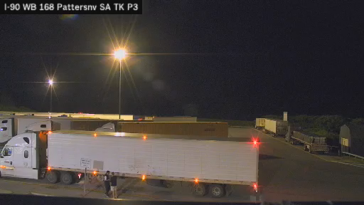 I-90 MP 168.10 WB Pattersonville Service Area Truck Park 3