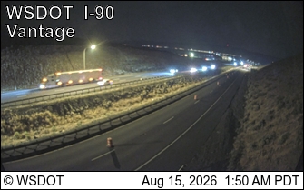 I-90 at MP 136.5: Vantage