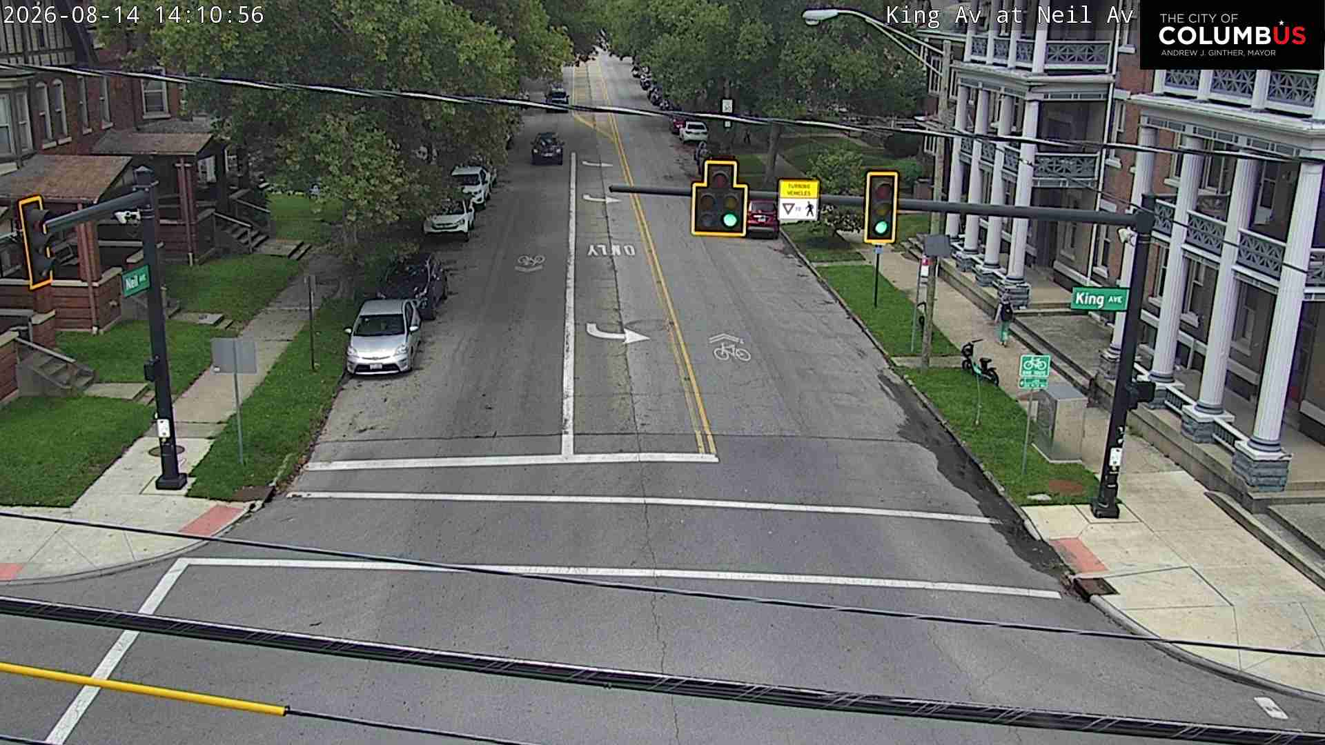(City of Columbus) Neil Ave at King Ave