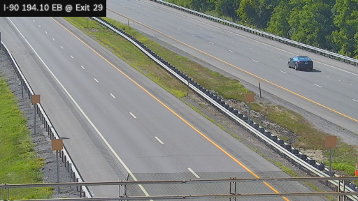I-90 MP 194.10 EB at Interchange 29 (Canajoharie)