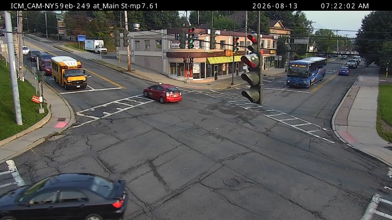 NY59 EB at South Main St MM 7.61