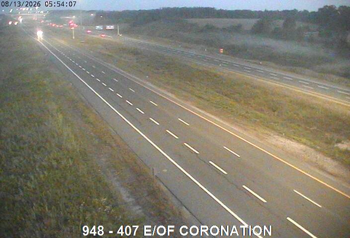 Highway 407 East of Coronation Road