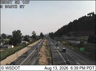 SR 167 at MP 13.5: S 346th St