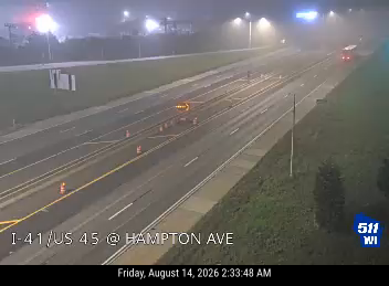 I-41/US 45   - I-41/US 45 at Hampton Ave
