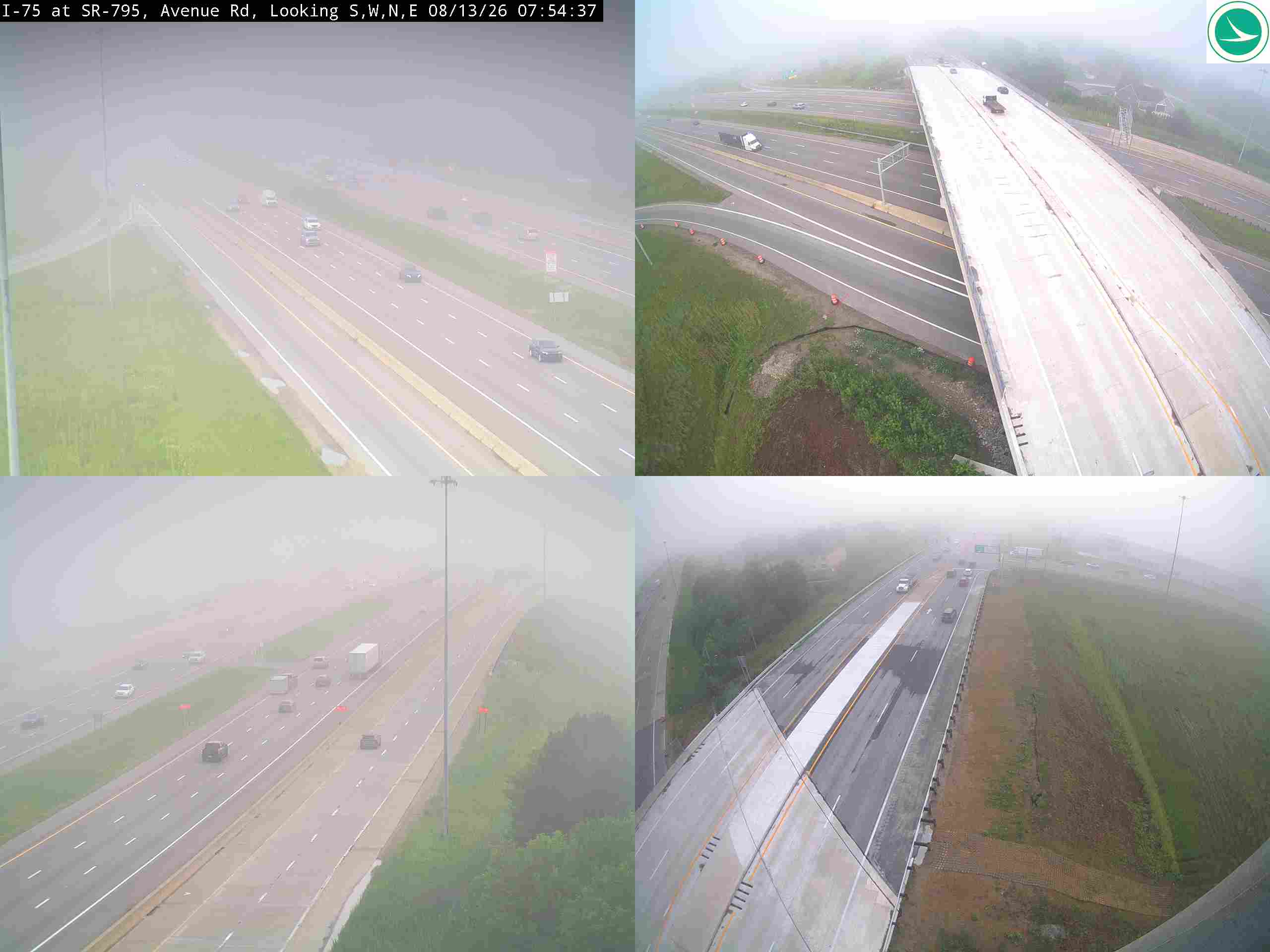 I-75 at SR-795, Avenue Rd