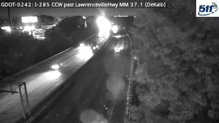 GDOT-0242: I-285 CCW past LawrencevilleHwy MM 37.1 (DeKalb)