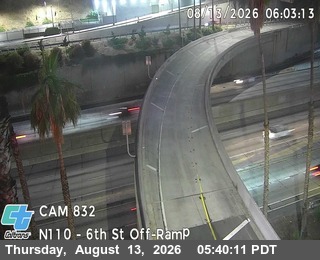 I-110 : (832) 6th St Off-Ramp