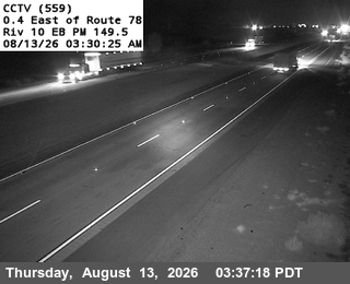 I-10 : (559) East of SR-78