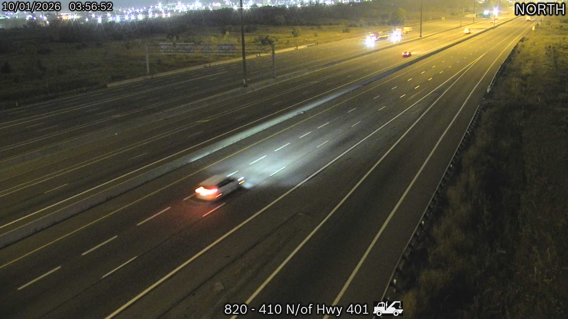 Highway 410 North of Highway 401
