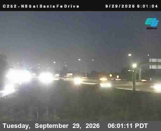 I-5 - (C252) I-5 : NB at Santa Fe Drive - North