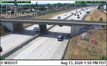 I-90 at MP 293: Flora Rd