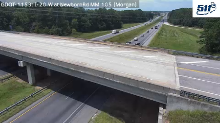 GDOT-1153: I-20 W at NewbornRd MM 105.1 (Morgan)