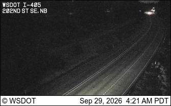 I-405 at MP 28.3: 202nd St SE, NB