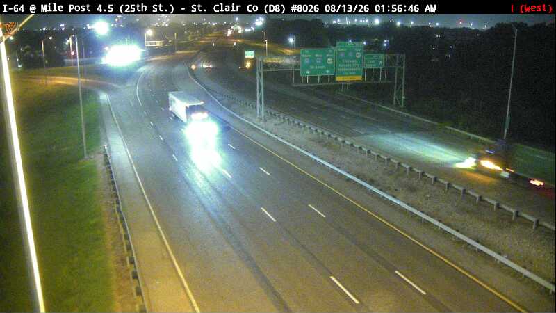I-64 at Milepost 4.5 (25th St.) (#8026)