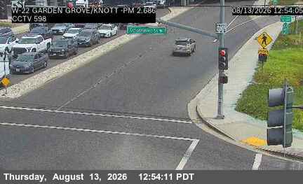 SR-22 : (598) WB SR-22 at Garden Grove/Knott