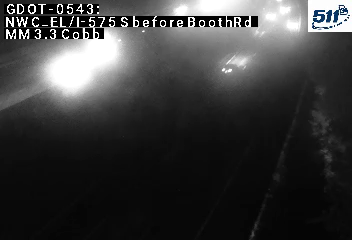 GDOT-0543: I-575 S before BoothRd MM 3.3 (Cobb)