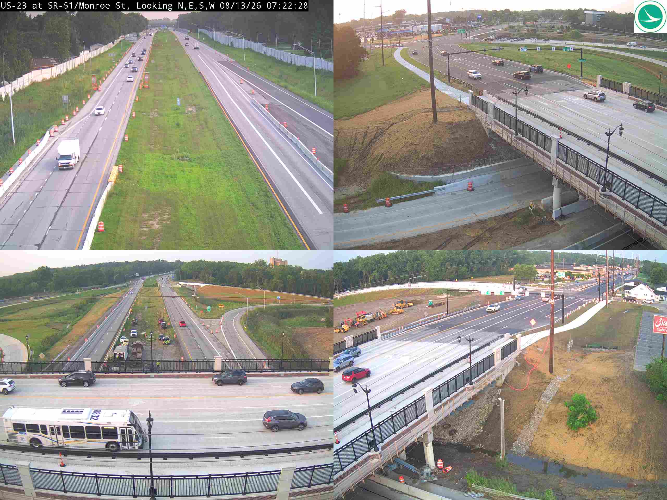 US-23 at SR-51 / Monroe St
